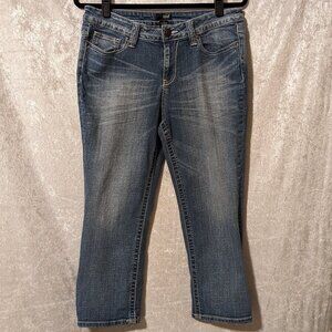 ANA 90's Medium Wash Stretch Capris